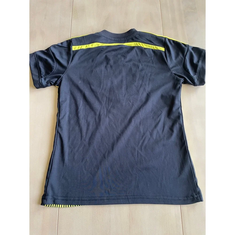 Jamaica Soccer Jersey & Shorts Set Youth Size 10-12 Black Green Yellow